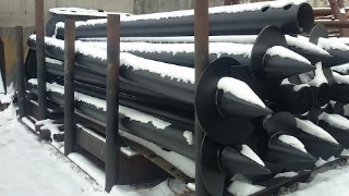 Винтовые сваи диаметром 73 мм Карталах цена от 1354 руб.