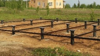 Установка и монтаж - винтовые сваи в Карталах для свайного фундамента дома. Цена от 2083 руб - видео закручивание